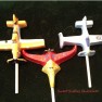 474sp Planes Sandy Chocolate Candy Lollipop Mold 474sp Planes Sandy Chocolate Candy Lollipop Mold